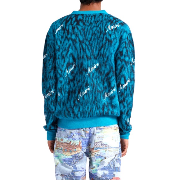 🆕 AMIRI logo-print knitted cardigan - Picture 14 of 14